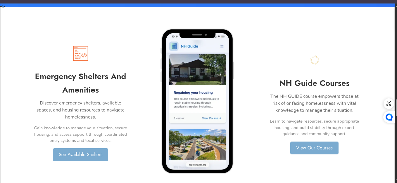 NH Guide — Aide humanitaire
